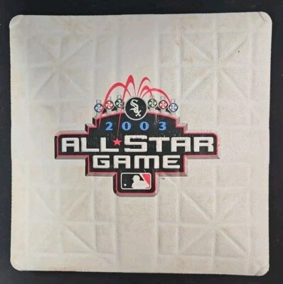 2003 All Star Game Home Run Derby Evento Usado Base MLB Holograma Autêntico - Imagem 1 de 4