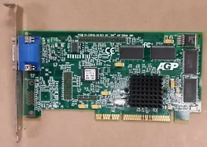 Number 9 S3 Savage4 LT/GT8MB SDRAM AGP Video Card 01-338110-00, Refurbished - Picture 1 of 3