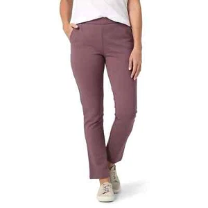 Lee Ultra Lux Any Wear Slim Ankle Pants Womens 6 Renaissance Side Zip Ponte NEW - Picture 1 of 10