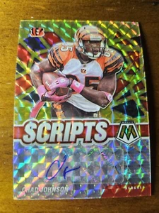 2021 Panini Mosaic NFL Football Chad Ochocinco Johnson Scripts Auto #/25 - Picture 1 of 6