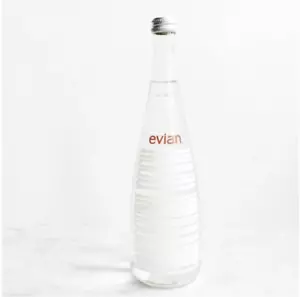 Evian x Alexander Wang 2016 Edizione Limitata Bottiglia Acqua Colore Bianco - Foto 1 di 5