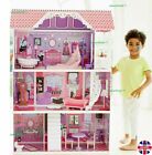 New Luxury Manor Doll House Large 117.5cm Tall Wooden House - Magical Mimi
