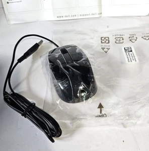 Dell Black Premium 6-Button USB Wired Laser Scroll Mouse V7623 - Picture 1 of 11