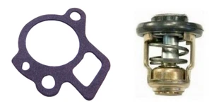 A Yamaha Outboard Thermostat & Thermost Cover Gasket 60hp-70hp R B 6H3-12414-A1 - Picture 1 of 12