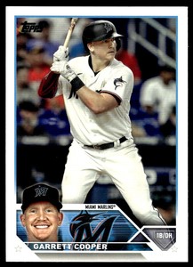 2023 Topps Garrett Cooper Miami Marlins #321