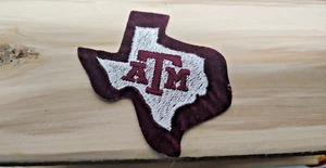 Texas A&M Aggies Vintage Embroidered Iron On Patch 3" - Picture 1 of 4
