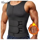 Canotta Modellante Uomo Dimagrante Sauna Fascia Termica Allenamento Fitness