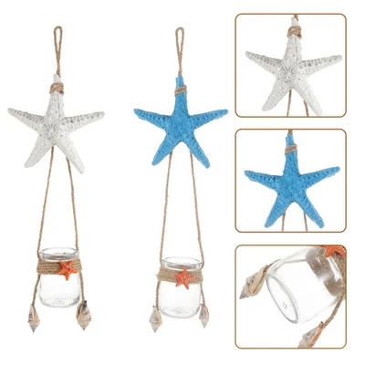  2 Pcs Hängeblumentopf Übertopf Hängend Hängender Hydrokultur-Pflanzgefäß - Bild 1 von 4