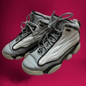 Nike Air Jordan Pro Strong Basketball Shoes Wolf Grey Toddler 2017 Lace Up 12C - Picture 1 of 8