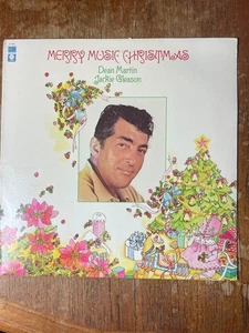 Dean Martin, Jackie Gleason – Merry Music Christmas LP 1973 Capital VG - Picture 1 of 6