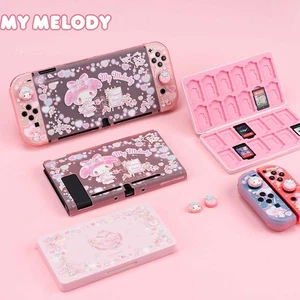 Sanrio Protective Case for Nintendo Switch/OLED Melody Flower Cover - Picture 1 of 30