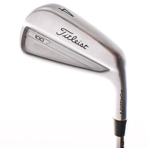Titleist T100 2023 Forged 4-Iron AMT Tour White Stiff Flex Steel RH - Image 1 of 4
