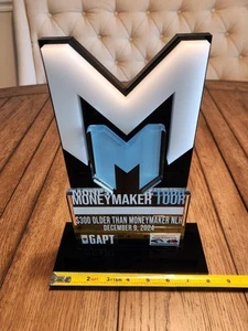 Money Maker Tour $300 GAPT Florida Hold Em Poker Doyle WSOP Trophy (Rare!) - Picture 1 of 9