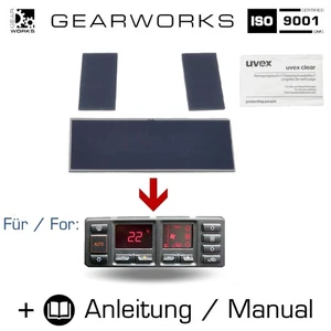 Display Klimabedienteil für AUDI 80 90 100 B3 B4 B5 C6 A3 A4 Klimasteuerung LCD - Picture 1 of 8