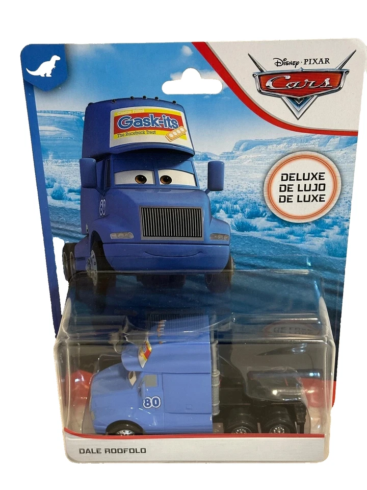 Disney Cars Dinoco Dale Roofolo Semi Cabina #80 Gask-su PAQUETE DESGASTE ENVÍO GRATUITO Foto 1 de 1