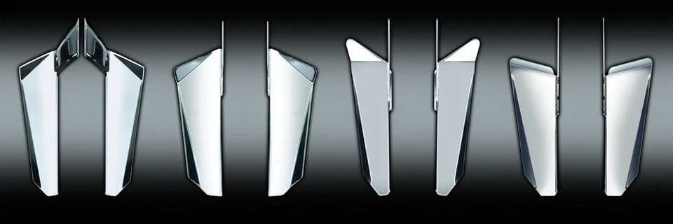 1988-2007 for Honda VT600C Shadow VLX NATIONAL CYCLE Heavy Duty Chrome Lowers - Image 1 of 1