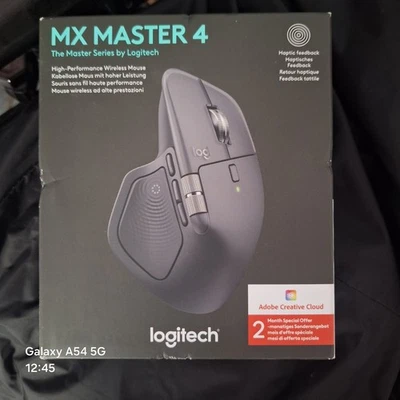 Logitech MX Master 4 Wireless Mouse Brand New - Image 1 of 3