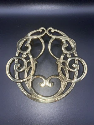 Историческая латунная винтажная накидка Baldwin из Саванны Джорджии  - Изображение 1 из 4