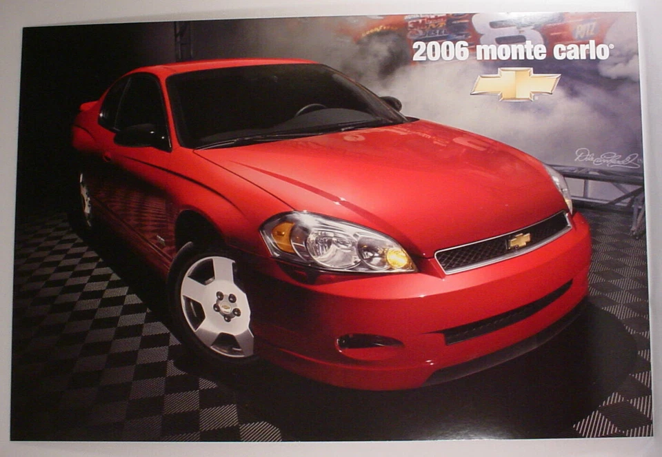2006 Chevrolet Monte Carlo Dealership Showroom Poster / Sign - Original - Image 1 of 1