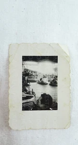 MINI FOTOGRAFIA FOTO VECCHIA VINTAGE AUTOSCONTRO LUNA PARK GIOSTRA GIOCO - Foto 1 di 2
