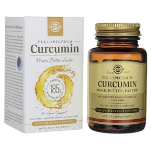 Solgar Full Spectrum Curcumin 30 Sgels - Picture 1 of 1