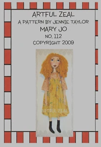 Buy 2 Get the 3rd FREE, PATTERN, Primitive Folk Art Doll, Cloth Doll Pattern - Picture 1 of 2