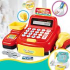 Child Friendly Pretend Play Supermarket Cashier Set with Fake Cash and Scanner