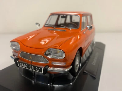 Norev Citroën Ami 8 Break 1975 Tenere Orange 1/18 181674 0823 23 - Photo 1/4