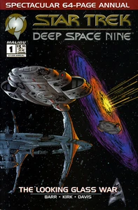 STAR TREK: DEEP SPACE ANNUAL #1 GD/VG 1995 L.Kirk MALIBU *Ships Free w/$35 Combo - Picture 1 of 3