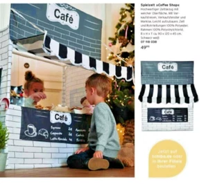 Kinderzelt Spielhaus Spielzelt coffee shop Tchibo Café Kaufmannsladen NEU & Ovp - Bild 1 von 4