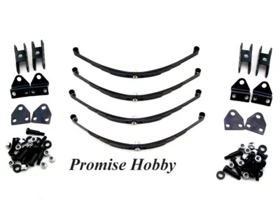 4PCS Metal Spring Board for Land Rover D90 TF2 F350 RC4WD SCX10 RC Crawler Car - Image 1 of 2