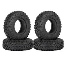 4PCS 85MM 1.55 Inch  Tires Tyre for 1/10 RC Crawler Car Axial 1273