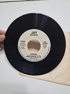 Timex Social Club - Rumors - Jay (45RPM 7”) As Is No Cover - Picture 1 of 6