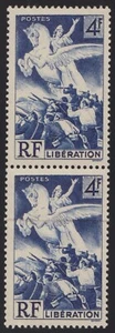TIMBRES FRANCE NEUFS ** N 669 B IMPRESSION SUR RACCORD REF 1071 - Imagen 1 de 2