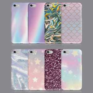 GLITTER IRIDESCENT BLING PHONE CASE FOR IPHONE 7 8 XS XR SAMSUNG S8 S9 PLUS - Picture 1 of 9