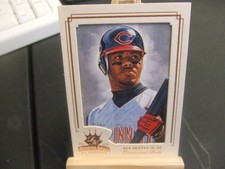 2003 Donruss Diamond Kings White Framed Border Ken Griffey Jr. -Cincinnati Reds-