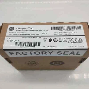 New Factory Sealed AB 1769-OF4 SER A CompactLogix Analog Output Module - Picture 1 of 3
