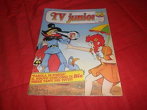 TV JUNIOR ANNO 3 NUMERO 40 1981 BIA MAZINGA Z APEMAIA PINOCCHIO - Picture 1 of 1