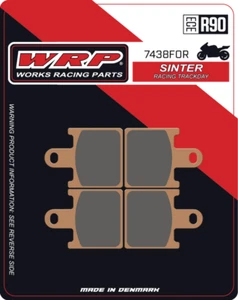 WRP Brake Pads Sinter Racing / Trackday 7438 F0R - Front (4/pc) - Foto 1 di 5