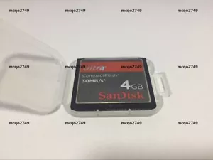 4GB SanDisk Ultra CF 30MB/S CompactFlash Memory Card - Picture 1 of 2
