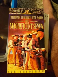 The Magnificen Seven 1960 Deluxe Letterboed Edition VHS tape 1997 - Picture 1 of 1
