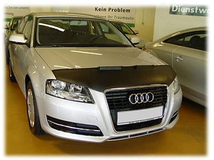 CAR HOOD BONNET BRA fit Audi A3 8P 2009-2012 NOSE FRONT END MASK BRA DE CAPOT - Imagen 1 de 3
