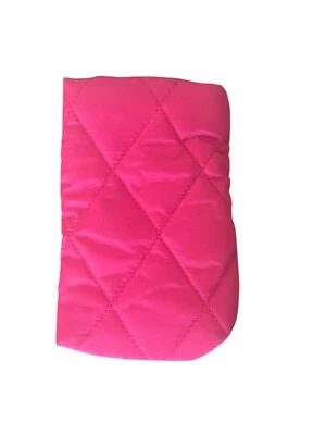 Vera Bradley Pavo Real Rosa Doble Ojo Estuche-Acolchado-Sólido Rosa Estampado-Ultraligero Foto 1 de 3