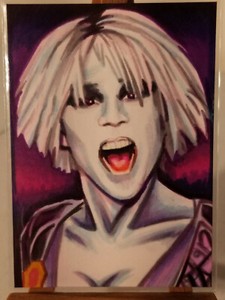 Original ACEO Sketch Card by Sarah Silva - Farscape - Chiana - Gigi Edgley - #34