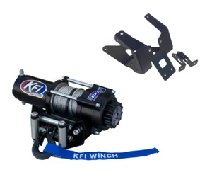 KFI CAN-AM RENEGADE 500-1000 12-22 MOUNT AND 2000 LB ATV WINCH STEEL CABLE - Picture 1 of 1