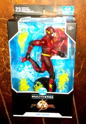 DC Multiverse The Flash Movie: THE FLASH (DISFRAZ DE BATMAN) 7" Figura (2023) Foto 1 de 4