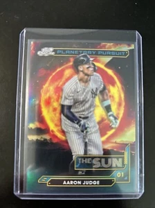 Aaron Judge SSP The Sun Planetary Pursuit 2024 Topps Cromo Cósmico NY Yankees - Imagen 1 de 2