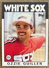 1986 Topps #254 Ozzie Guillen Chicago White Sox RC Baseball Card