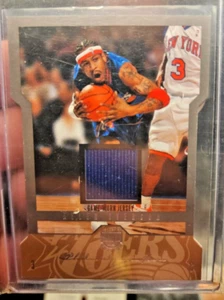 2004-05 Fleer Skybox LE ALLEN IVERSON Die Cut Game Used HOF #11 🔮 - Picture 1 of 2
