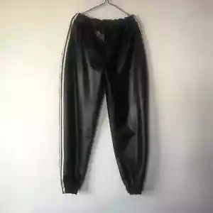 Gummi Latex Pants Rubber Sexy Black White Clubwear Halloween Masquerade Clubs - Picture 1 of 1